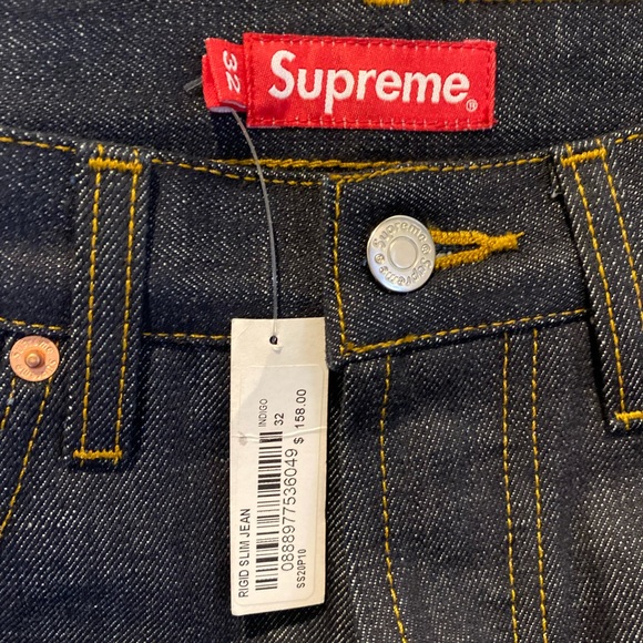 DS SUPREME RIGID SLIM JEANS size 32 SS20 - Picture 1 of 9